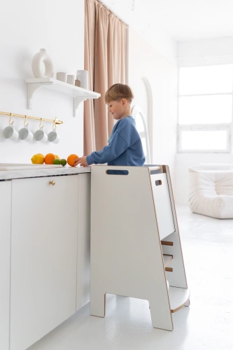 NOWAY - Montessori Lernturm Kitchen Helper Kinderplattform Küchenturm
